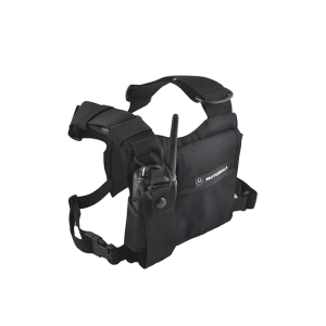 Pechera Universal con soporte de radio, lápiz y velcro de seguridad