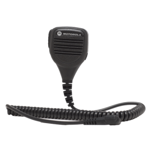 Micrófono parlante remoto con conector para accesorio de audio